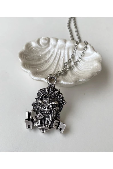 Iron Maiden Rock Metal Grup Zincir Kolye Pytkznkly19 - Resim 6