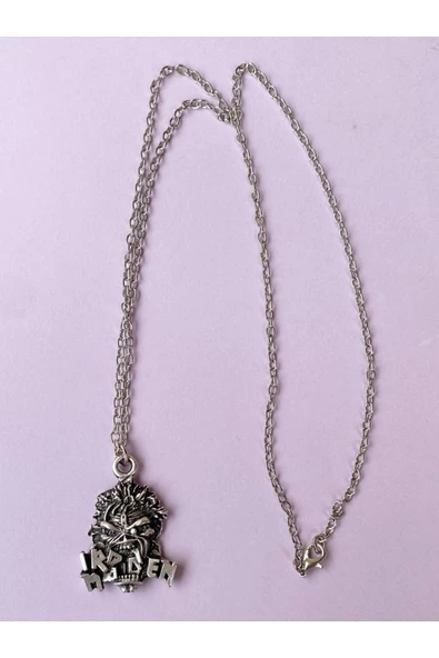 Iron Maiden Rock Metal Grup Zincir Kolye Pytkznkly19 - Resim 4