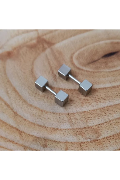 Piercing Küpe Renkli Unisex Metal Küpe Pytkkp121 - 2