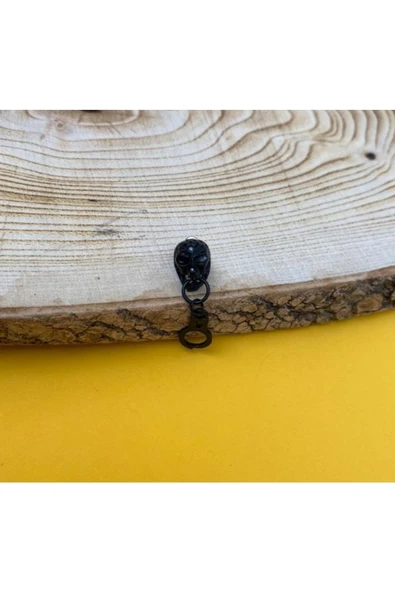 Tekli Kurukafa Skull Küpe Metal Küpe Pytkkupe140 - 2
