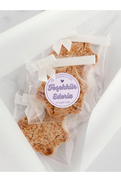 Desenli Teşekkür Ederiz Stickers Paketleme Kargo Çıkartma PYTKSTK121 - 3
