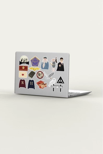 HP Karışık Tasarımlı A5 Stickers Çıkartma PYTKSTK065