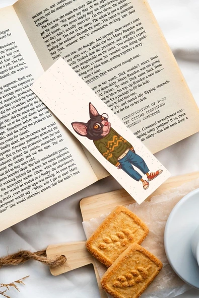 Karikatür Hayvan Renkli Tasarım Karışık 10 Adet Kitap Ayraç Seti Pytkayrac68 - 2