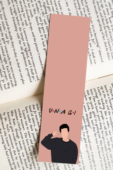 Friends Dizi Renkli Tasarım Karışık 10 Adet Kitap Ayraç Seti Pytkayrac66 - 2