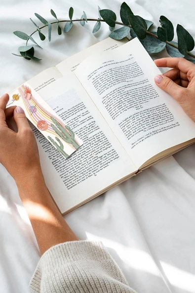 Groovy Nostalji 70' 80' Karışık Tasarım 10 Adet Kitap Ayraç Seti Pytkayrac59 - 3