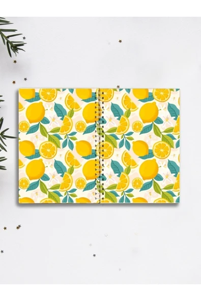 Limon Defter Spiralli A5 96 Yaprak Çizgisiz Defter Pytkdftr317