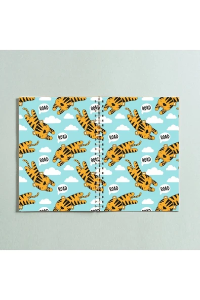 Kaplan Tasarım Spiralli A5 96 Yaprak Çizgisiz Defter Pytkdt0208 ürün görseli