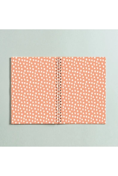 Desenli Tasarımlı Spiralli A5 96 Yaprak Çizgisiz Defter Pytkdt0187 ürün görseli