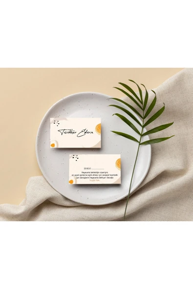 50 Adet Çift Yön Kargo Paketleme Teşekkür Kartı Thank You Cart PYTKTSKK51 - 4