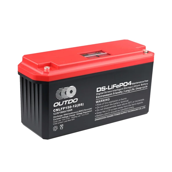 OUTDO 12.8V 300Ah/10 HR Lithium Akü