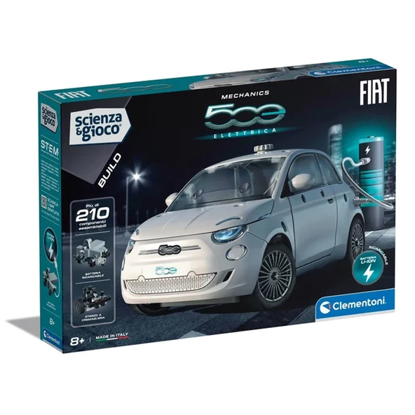 JustCheapStore75085TR Mekanik Laboratuvarı - FIAT 500 Elektrik +8 yaş