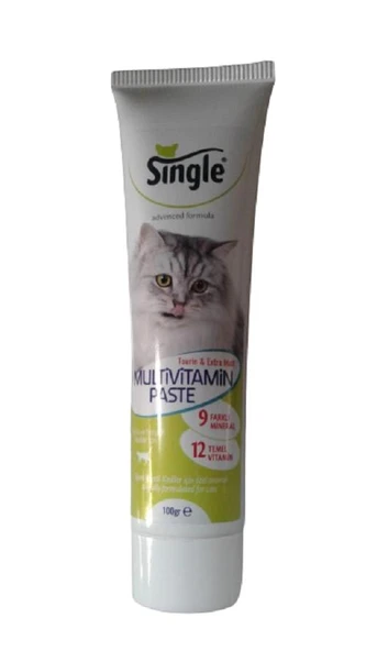 Single Cat Kediler İçin Multivitamin Macun 100 gr ürün görseli