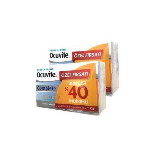 Ocuvite Complete Bausch+Lomb 60 Kapsül İkincisi 40 İndirimli