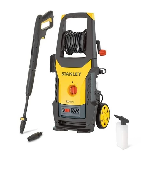 Stanley SXPW25E Yüksek Basınçlı Yıkama Makinesi 2500 W 175 bar 500 l/sa