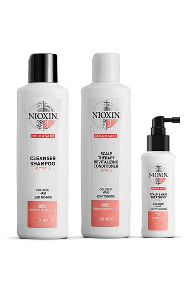 Nioxin System Kit 4 - Boyalı Yoğun İnce Saçlar İçin Kalınlaştırıcı Bakım - Resim 2