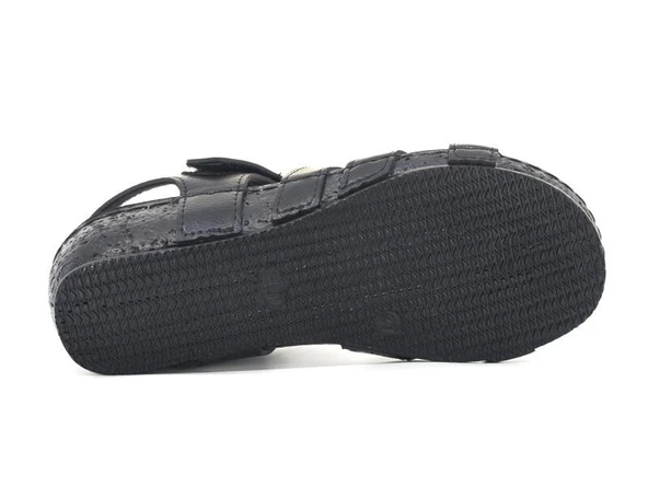 Mulex Zenne 10901 Monta Sandalet Siyah - 3