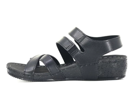 Mulex Zenne 10901 Monta Sandalet Siyah - 2