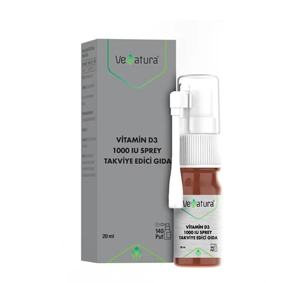VeNatura Vitamin D3 1000 IU Sprey