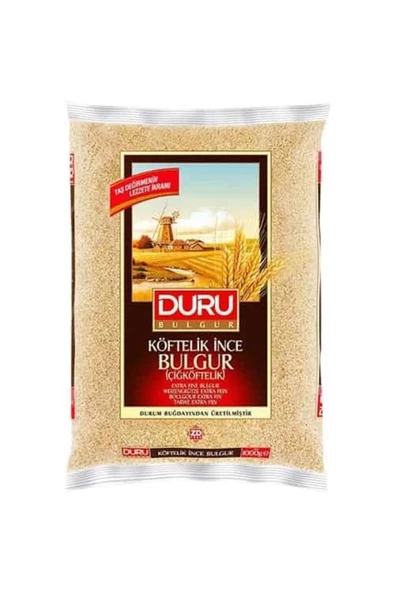 Duru Bulgur Çiğ Köftelik 1000 gr