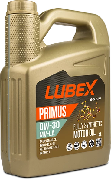 LUBEX PRIMUS MV-LA 0W-30 4LT MOTOR YAĞI