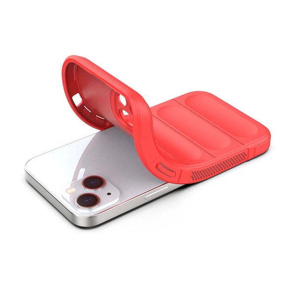 iPhone 13 Kılıf Esnek TPU Oyuklu Arka Yüzey Tasarımlı Etnik Silikon Kılıf - Resim 11