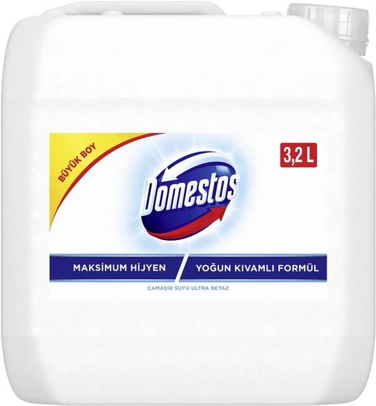 Pril Sıvı Bulaşık Deterjanı 4 KG + Domestos Ultra Beyaz Çamaşır Suyu 3.2 L (2'li set) - 3