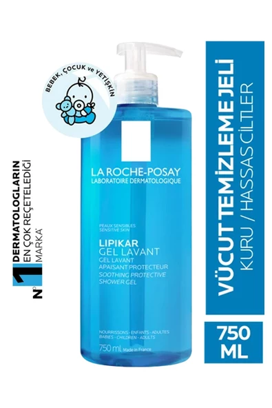 La Roche Posay Lipikar Gel Lavant 750 ml