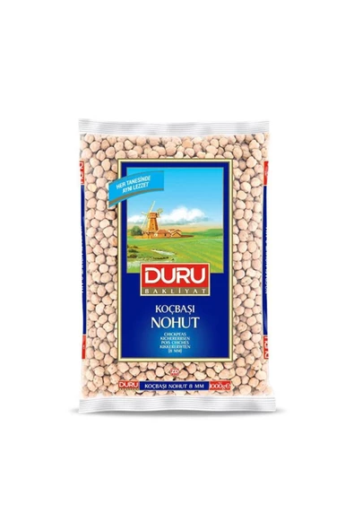 Duru Koçbaşı Nohut 8 Mm 1 Kg ürün görseli 1