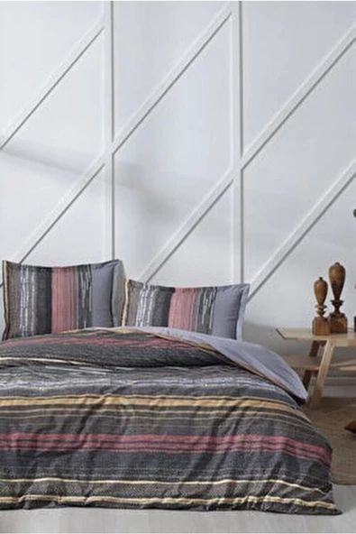 Özdilek Nevresim Tk Ranforce Tk Gri Sılmus 160 x 200