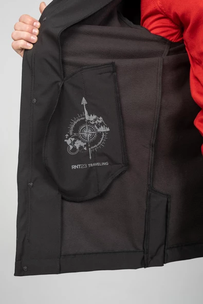 Erkek Kapüşonu Çıkan Klasik Kabana Dönüşen Çift Taraflı Açılır Fermuarlı Soft Jel Kumaş Kaban - 8