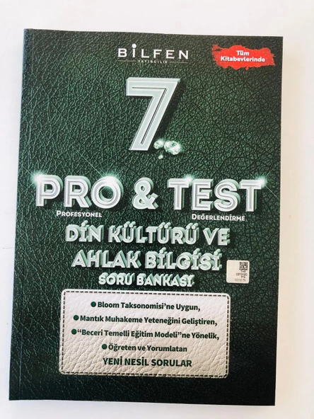 BİLFEN PRO TEST 7. SINIF DİN KÜLTÜRÜ