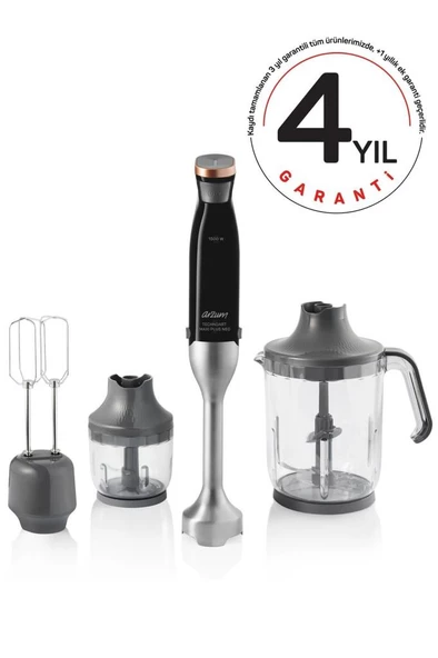 Ar1115-s Technoart Maxi Plus Neo Blender Seti Siyah