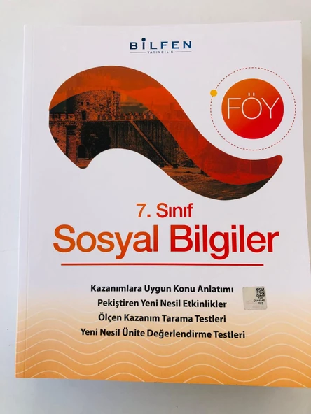 BİLFEN 7. SINIF SOSYAL BİLGİLER FÖY