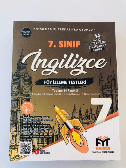 FİT YAYINLARI 7. SINIF İNGİLİZCE