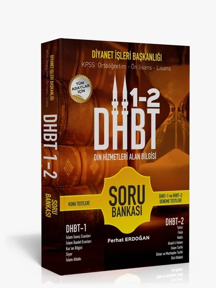 Ferhat Erdoğan DHBT Tüm Adaylar İçin Din Hizmetleri Alan Bilgisi Soru Bankası - 2
