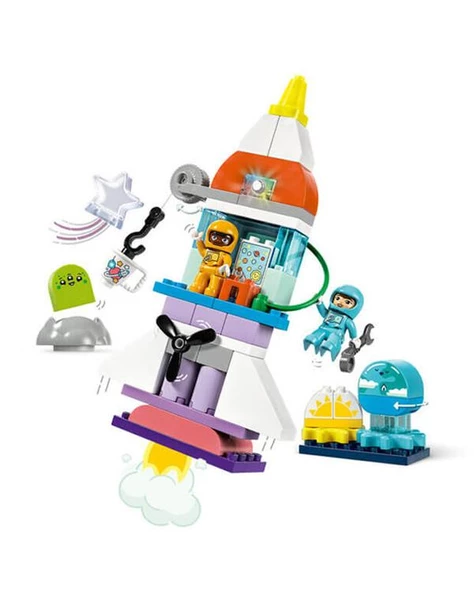 Lego Duplo 3 ü 1 Arada Uzay Mekiği Macerası 10422 - 4