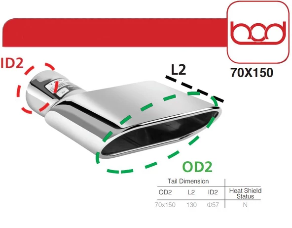 Egzoz Ucu 802-030 WL