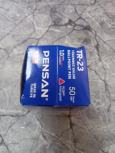 PENSAN KIRMIZI TÜKENMEZ KALEM - Resim 2