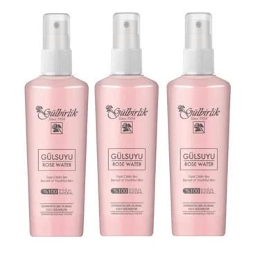 Rosense Gül Suyu Sprey 125 ml 3 Adet
