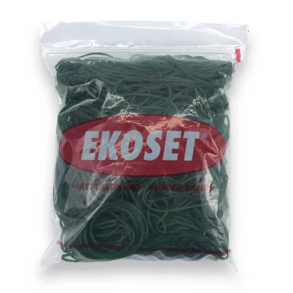 500 Adet 70mm Yeşil Para Lastiği