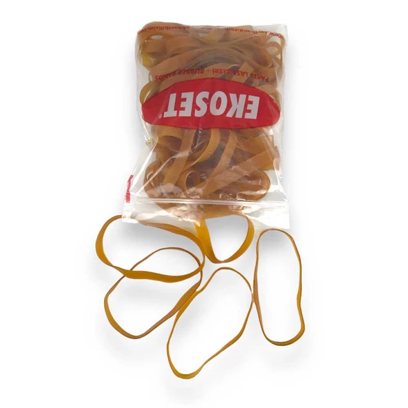 Extra Kalın Paket Lastiği 40 Adet 130x10mm - Resim 5