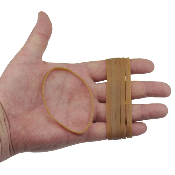 100x5mm Kauçuk Kalın Paket Lastiği 12 Kg - 3