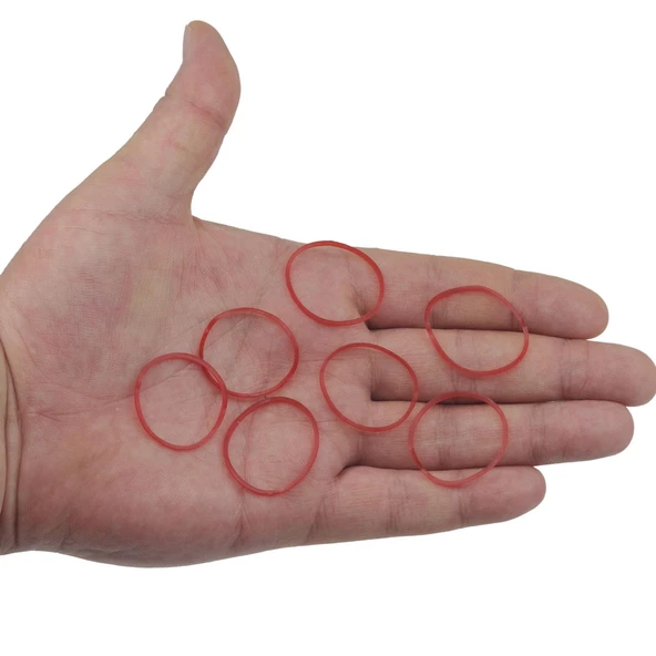 Toptan Kırmızı Maydonoz Lastiği 40mm 12 Kg - Resim 3