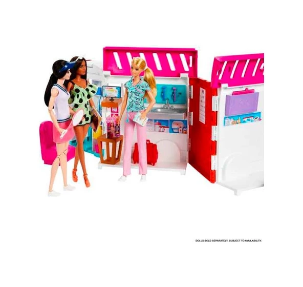 Barbie'nin Yeni Ambulansı HKT79 Lisanslı Ürün - Resim 4