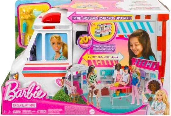 Barbie'nin Yeni Ambulansı HKT79 Lisanslı Ürün - Resim 6