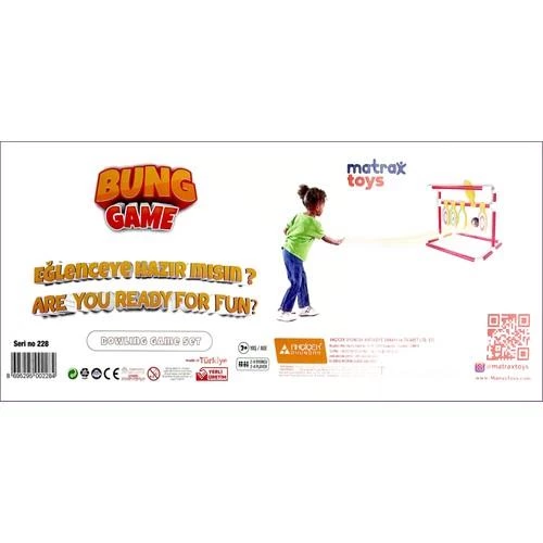 Bung Game Bowling Game Set - Resim 4