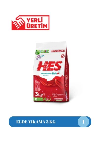 Hes ELDE YIKAMA TOZ 3000 GR