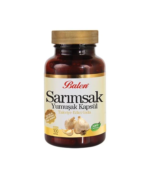 Balen Sarımsak Yağı Yumuşak Kapsül 450 mg 100 Kapsül