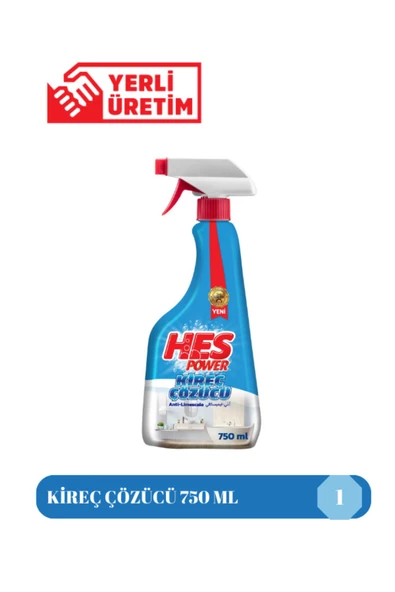 Hes POWER KİREÇ ÇÖZÜCÜ 750 ML