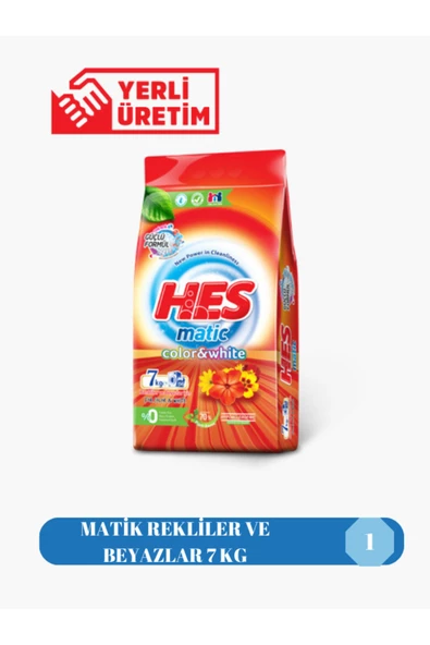 Hes MATIK BEYAZLAR ve BEYAZLAR 7 KG